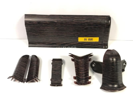 Плинтус Плинтус Ideal Comfort 55mm Венге 301 фото 1 | FLOORDEALER